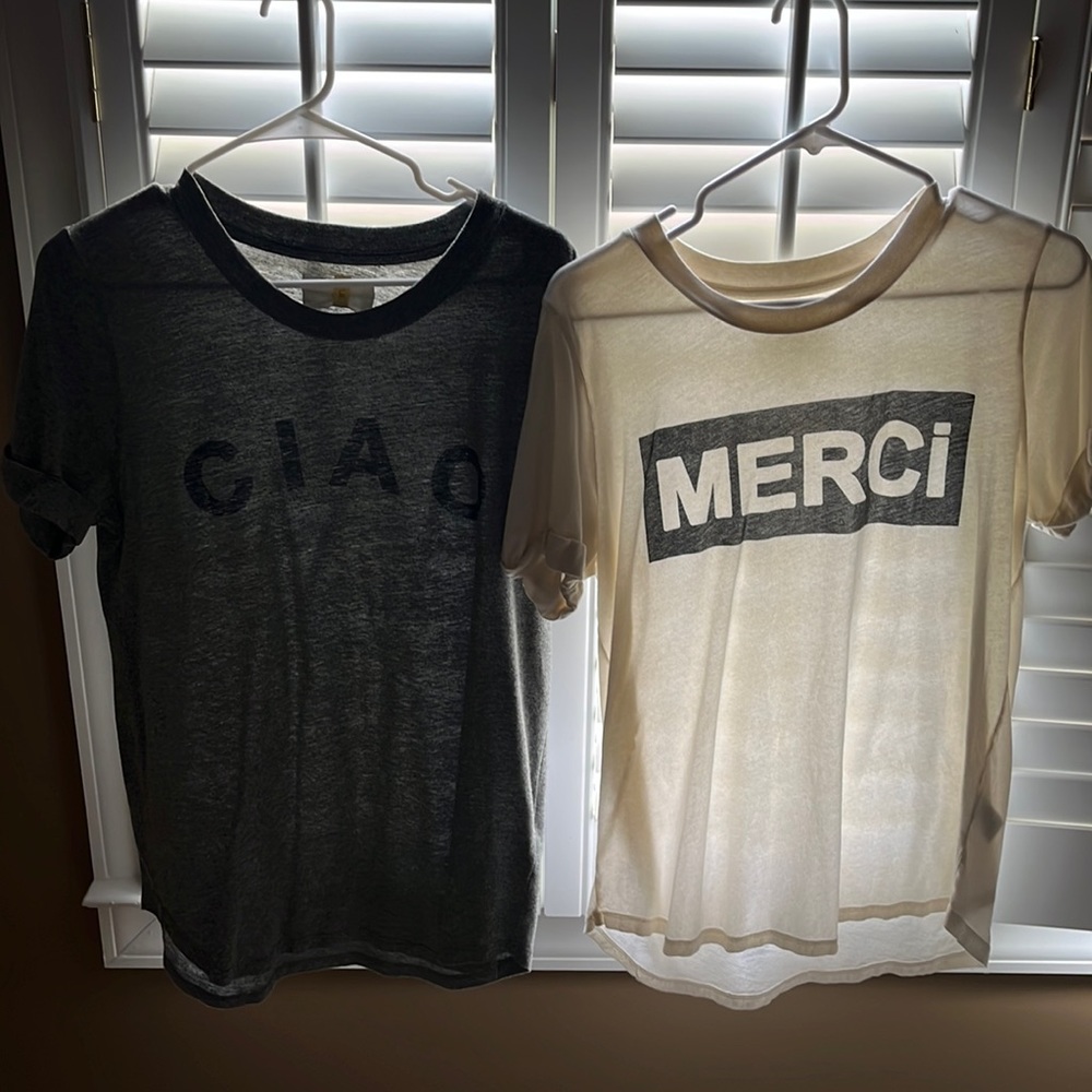 Anthro t shirts!